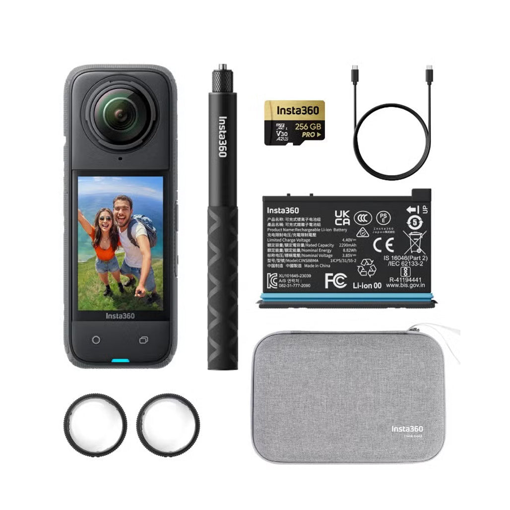 A Photo Of Insta360 X4 - 8K Waterproof 360 Action Camera with Advanced Stabilization