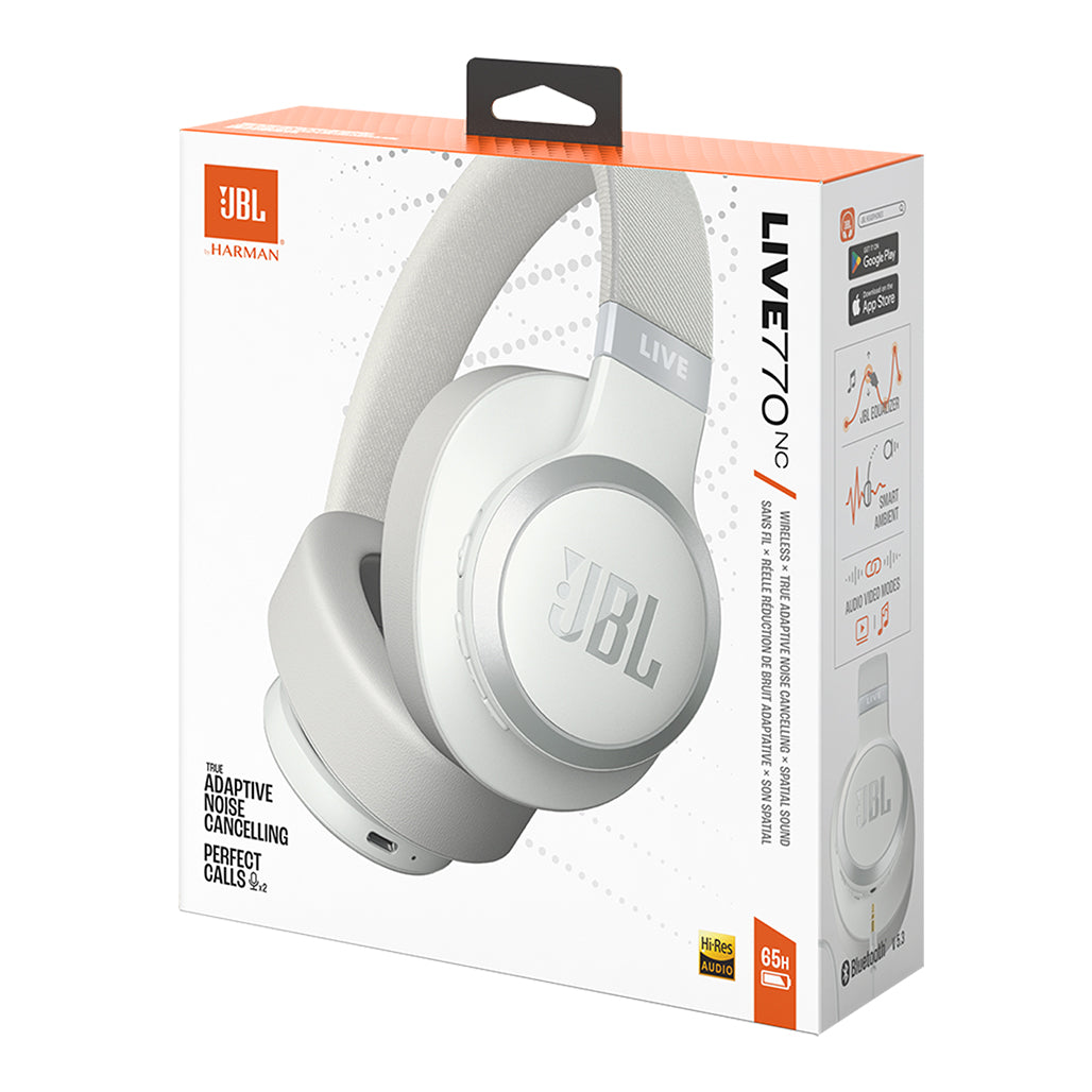 A Photo Of JBL Live 770NC Wireless Over-Ear Headphones with True Adaptive Noise Cancellation