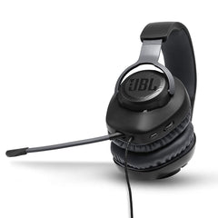 A Photo Of JBL Quantum 100 Gaming Headset – Immersive Sound and Clear Communication with Detachable Boom Mic