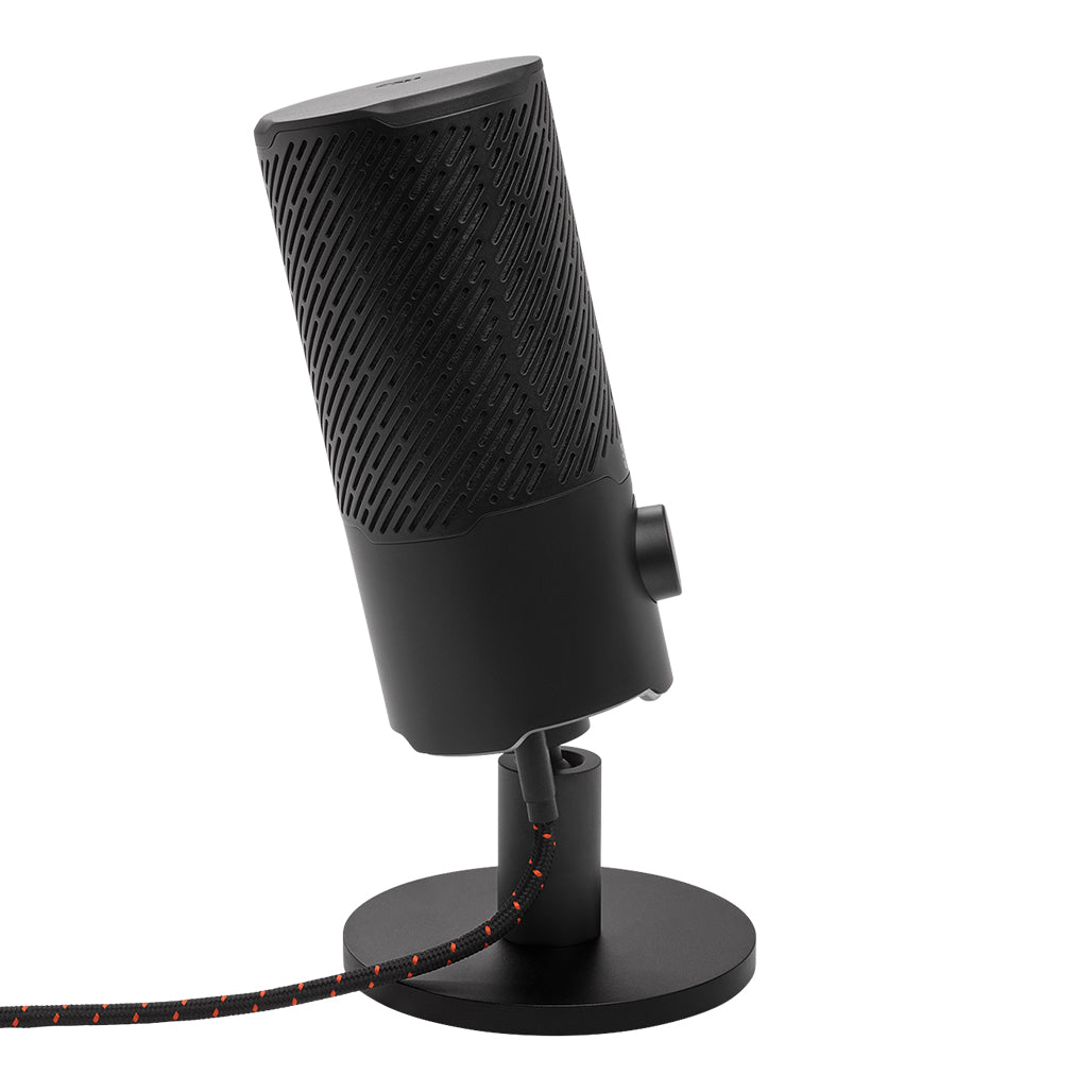 A Photo Of JBL Quantum Stream - Dual Pattern USB Microphone for Streaming, Recording, and Gaming