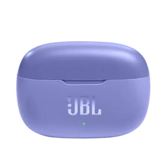 A Photo Of JBL Wave 200 TWS True Wireless Earbuds with Mic - Purple, 20 Hours Playback, Deep Bass