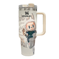 Stanley Labubu Edition 40oz Quencher H2.0 FlowState™ Tumbler – Recycled Stainless Steel, Leak-Resistant, Car Cup Holder Compatible