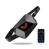 LOY LED Sling Bag - Black | Personalized LED Screen, Waterproof, Adjustable Crossbody Design