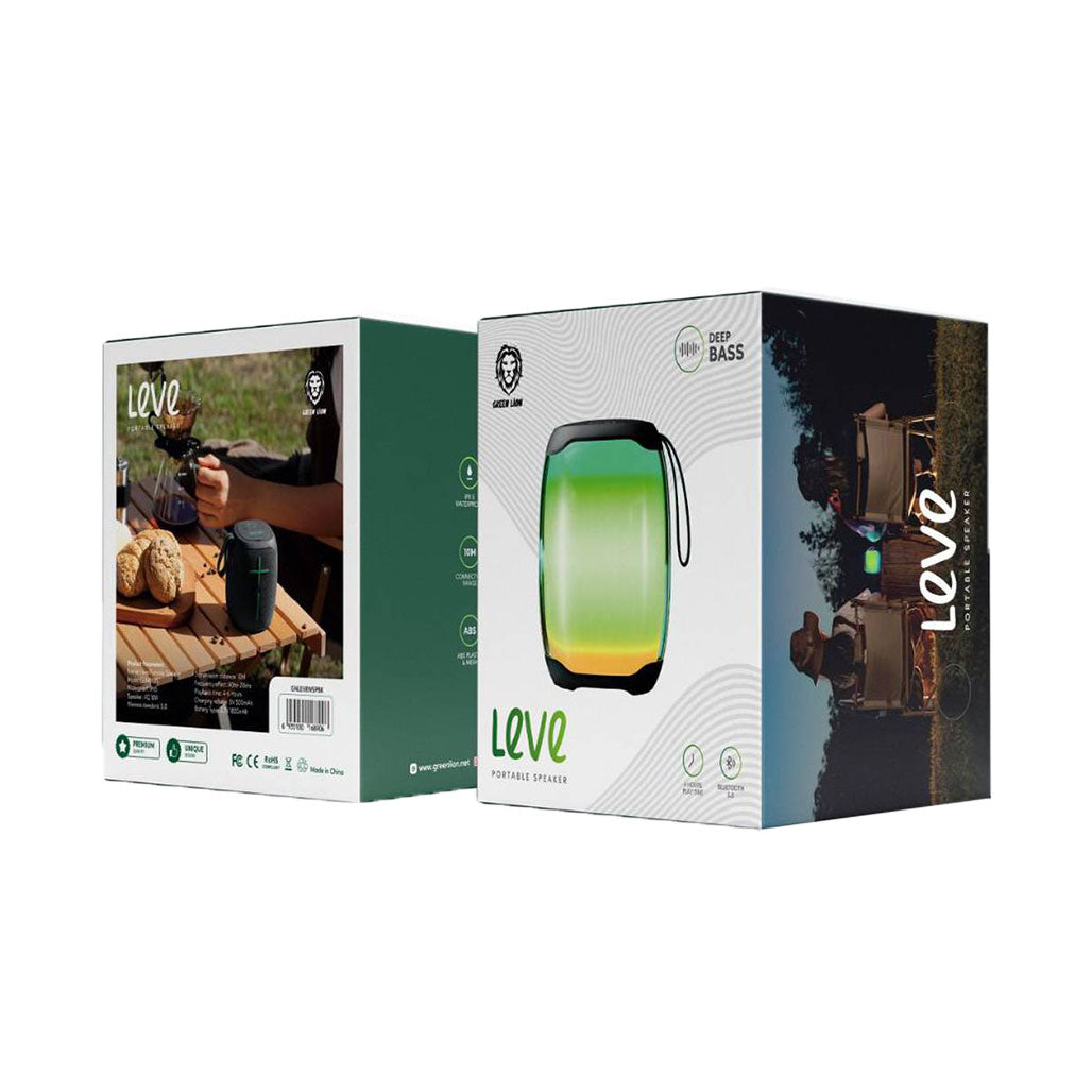 A Photo Of Green Lion Leve Portable Speaker