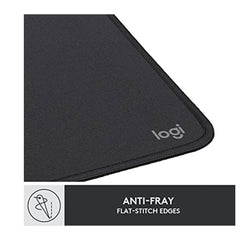 A Photo Of Logitech Studio Series Mouse Pad | Smooth Cloth Surface, Anti-Slip Base, Spill-Repellent Design