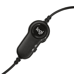 A Photo Of Logitech H150 Stereo Headset with Noise Cancelling Microphone - Clear Sound & Adjustable Design