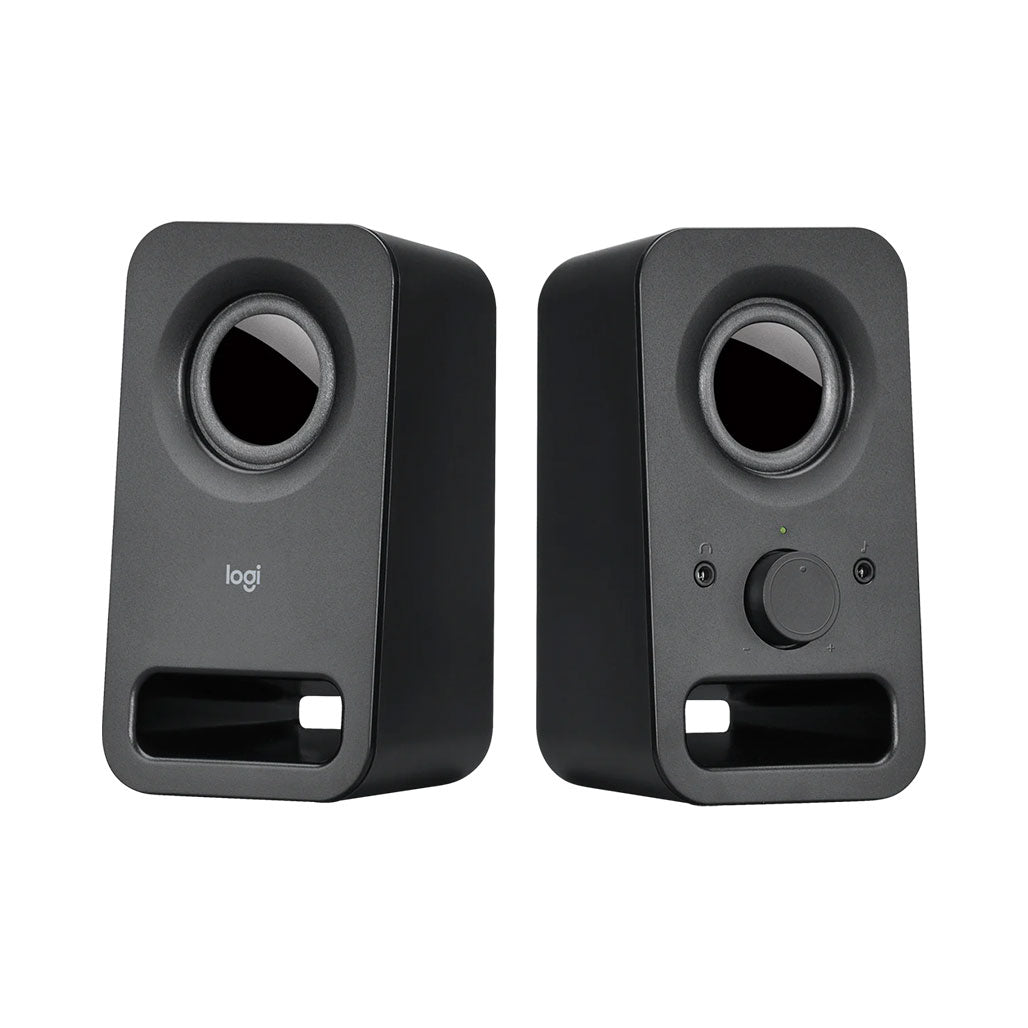 A Photo Of Logitech Z150 Compact Stereo Speakers - Clear Sound, Easy Controls