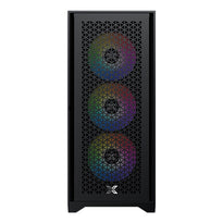 XIGMATEK LUX S Black ATX 4PCS Fixed RGB Fans Galaxy II Black from Xigmatek sold by 961Souq-Zalka