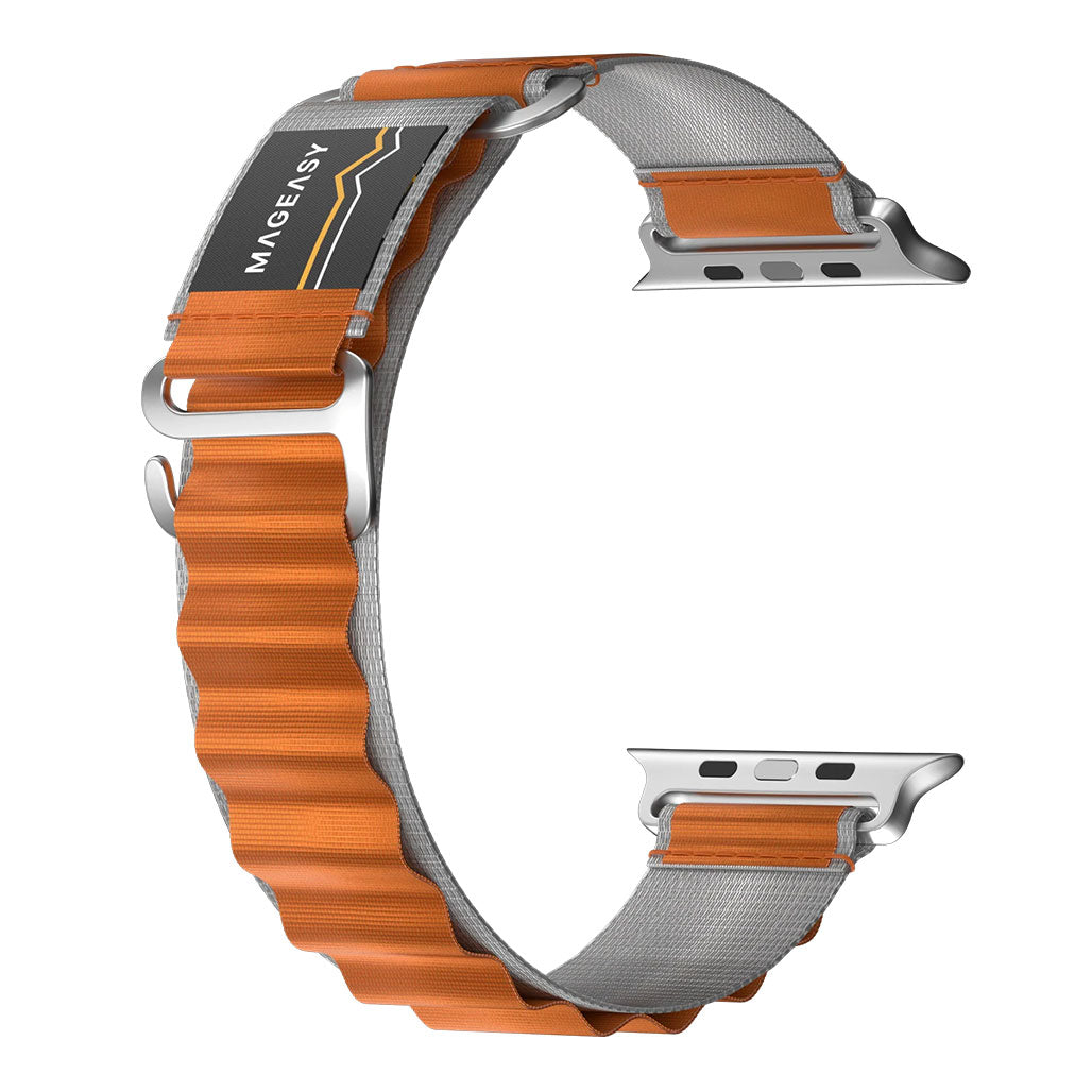 A Photo Of Mageasy Active Sport G-Hook Watch Loop - 44mm/45mm/49mm | Durable, Breathable & Secure Strap