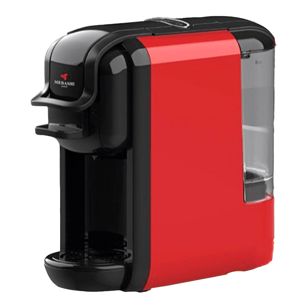 A Photo Of Mebashi 3-in-1 Multicapsule Coffee Machine Red - ME-CEM302