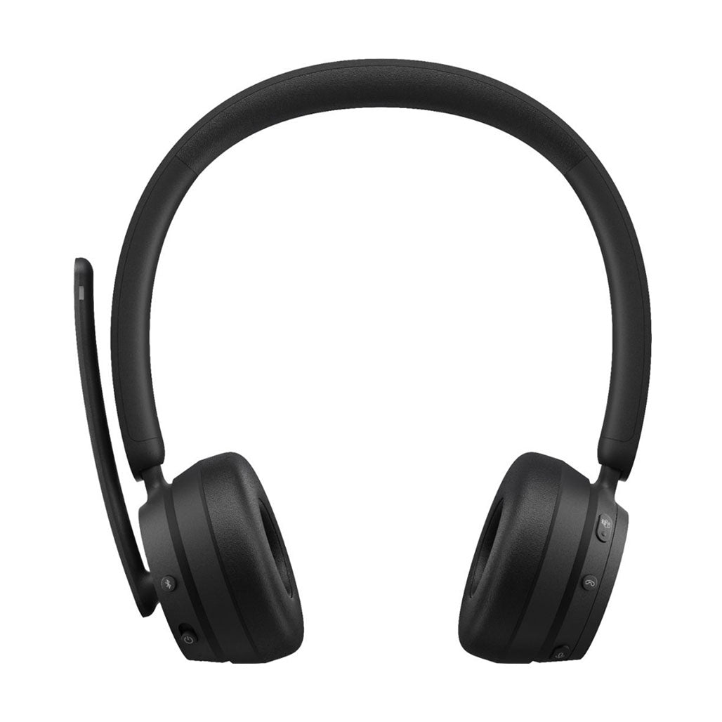 A Photo Of Microsoft Modern Bluetooth Headset – On-Ear Wireless Headphones with Noise-Cancelling Microphone for Teams & Zoom