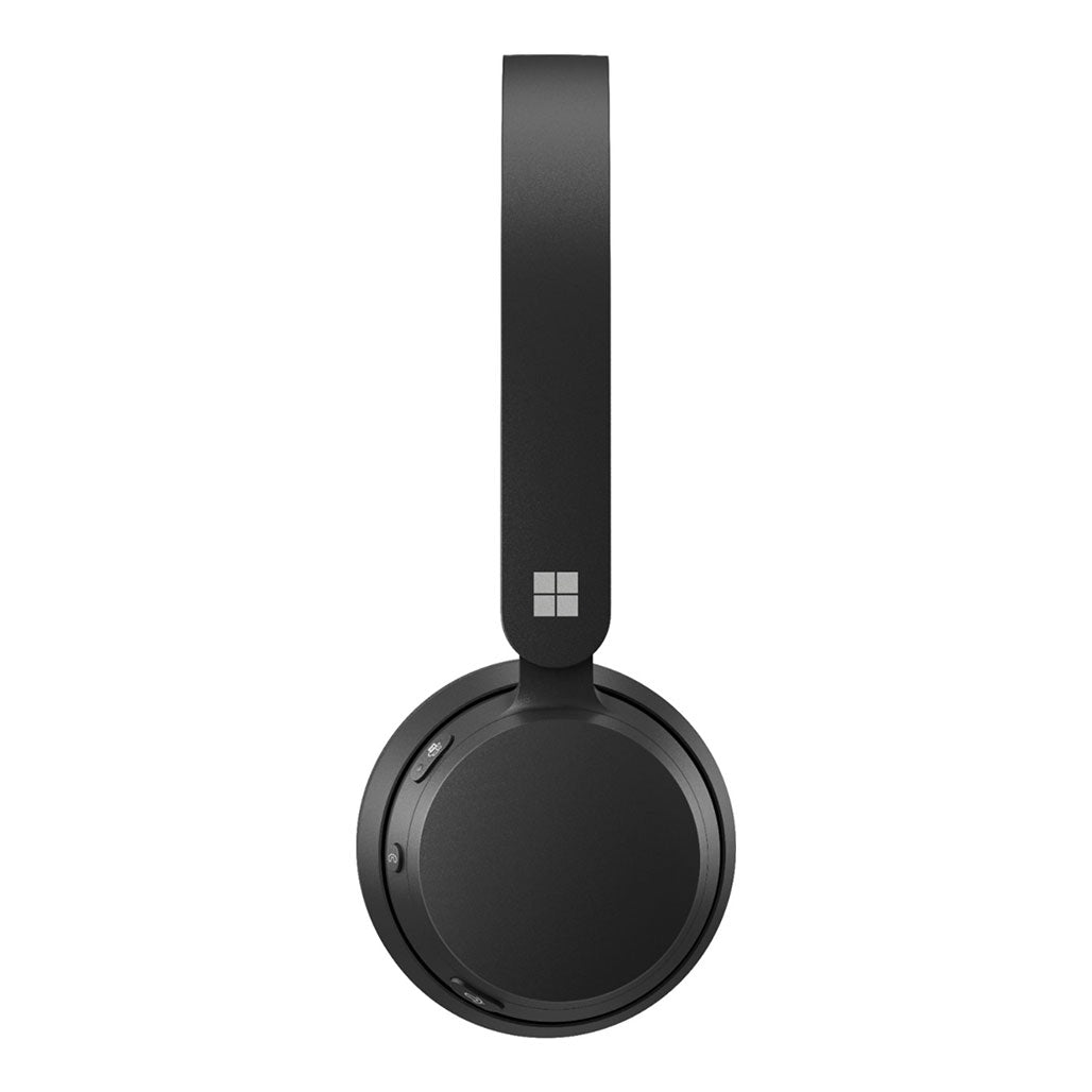 A Photo Of Microsoft Modern Bluetooth Headset – On-Ear Wireless Headphones with Noise-Cancelling Microphone for Teams & Zoom