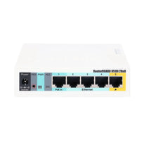 MikroTik RB951Ui-2HnD - 2.4GHz Wireless Access Point with 5 Ethernet Ports and PoE Output