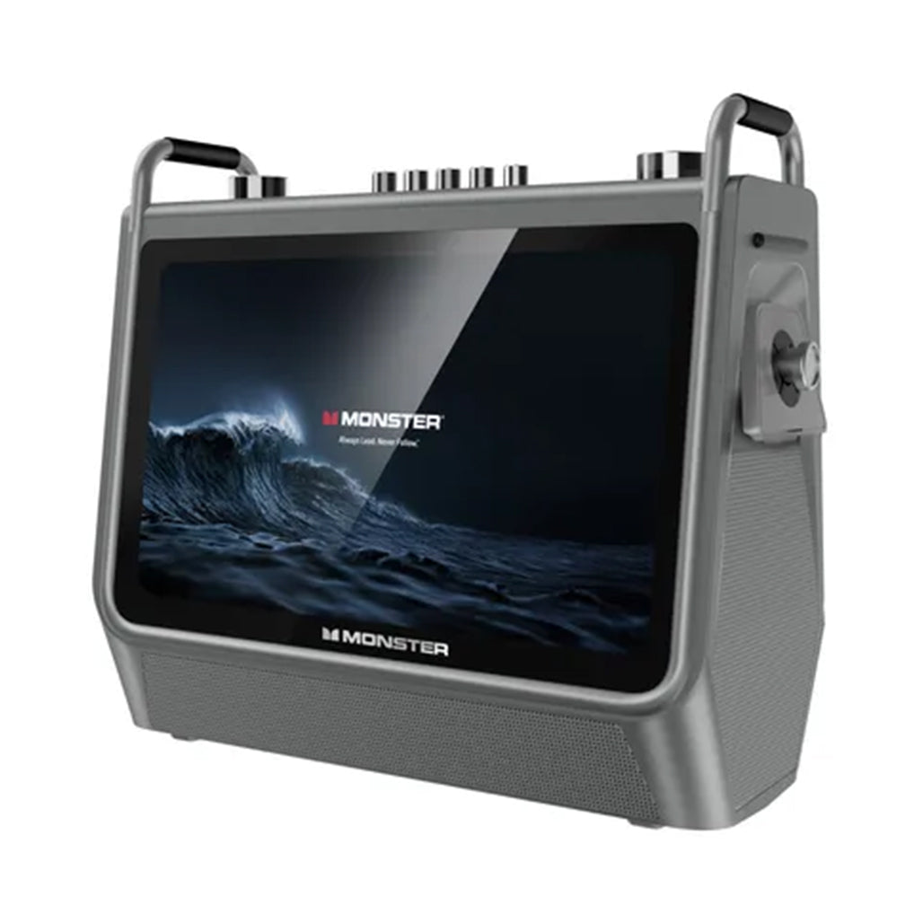 A Photo Of Monster Superstar 800 All-in-One Karaoke System - 15.6-Inch Screen, 200W Output, Bluetooth 5.3, and 500GB SSD