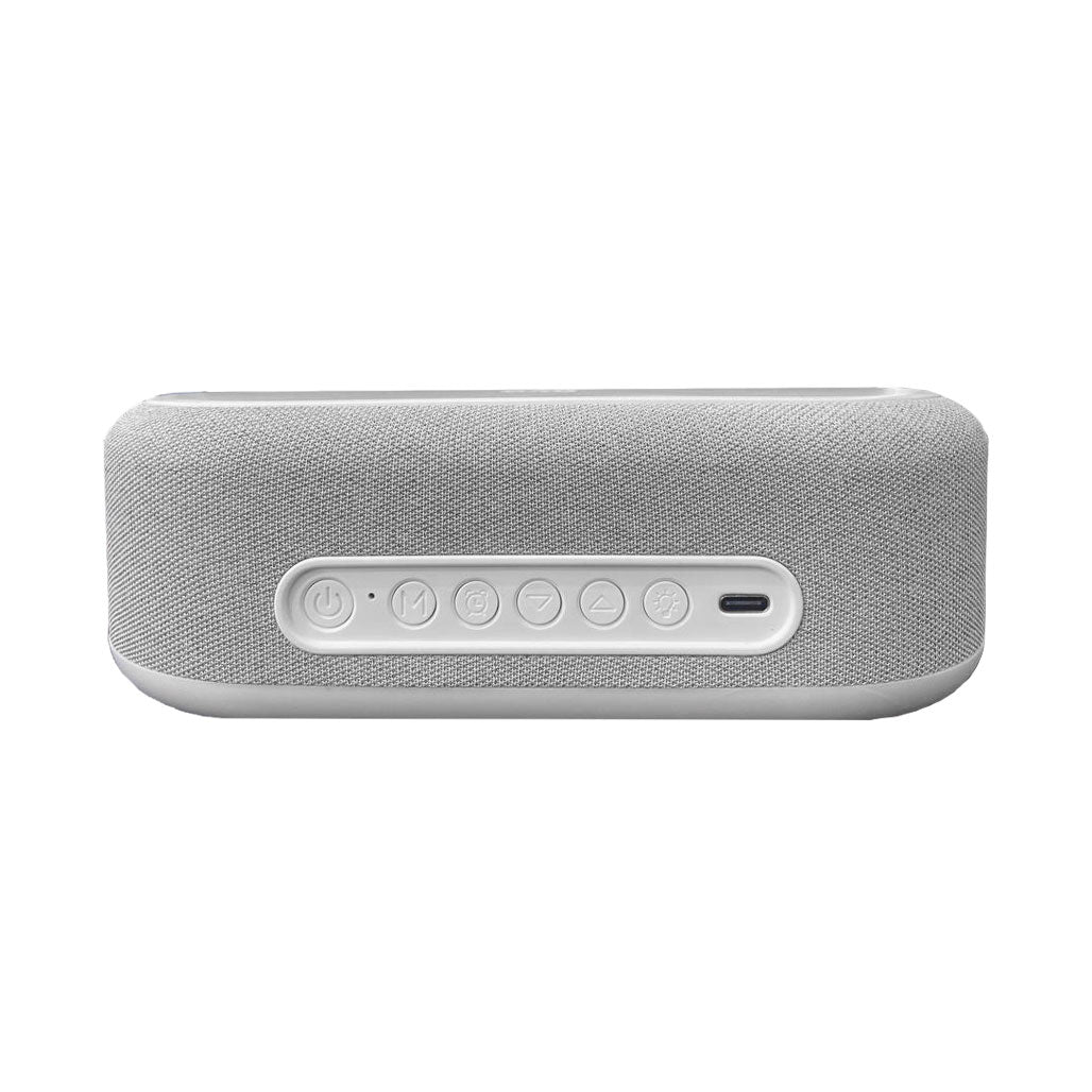 A Photo Of 4-in-1 Wireless Charger with LED Light - Mood Lamp, Clock, and Fast Charging Station