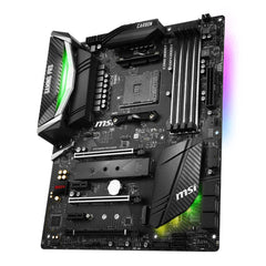 A Photo Of MSI X470 Gaming Pro Carbon ATX Motherboard - 911-7B78-004 | AMD AM4 Socket, Dual Channel DDR4, PCIe Gen3 & Gen2, SLI & CrossFire Support