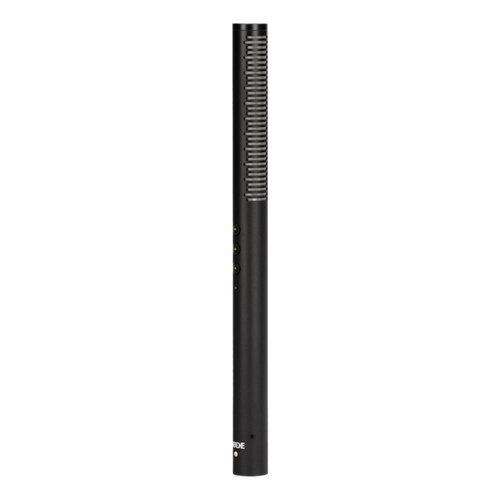 A Photo Of Rode NTG4+- Dual-Powered Professional Shotgun Microphone with Rechargeable Battery and High-Frequency Boost