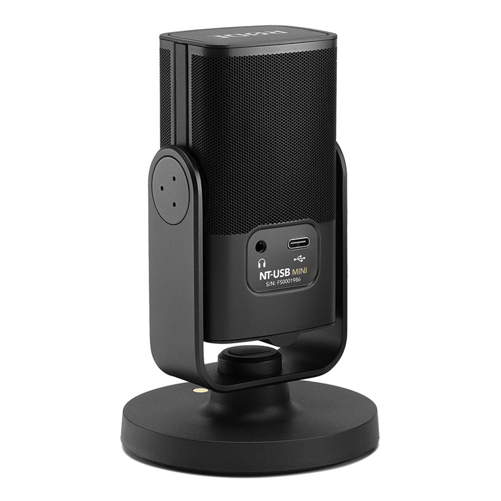A Photo Of RØDE NT-USB Mini Studio-Quality USB Microphone - Compact USB Mic for Professional Audio