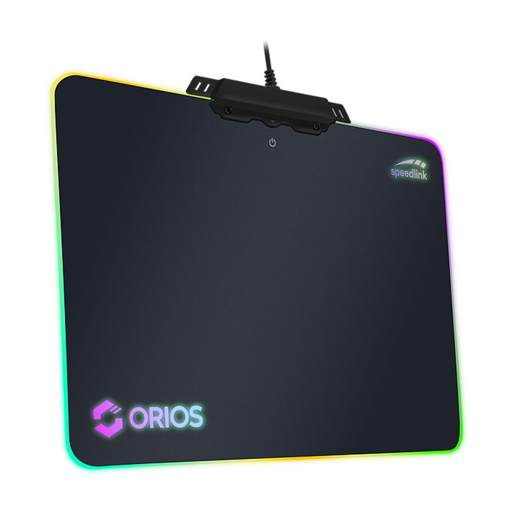 A Photo Of SpeedLink Orios RGB Gaming MousePad - Black
