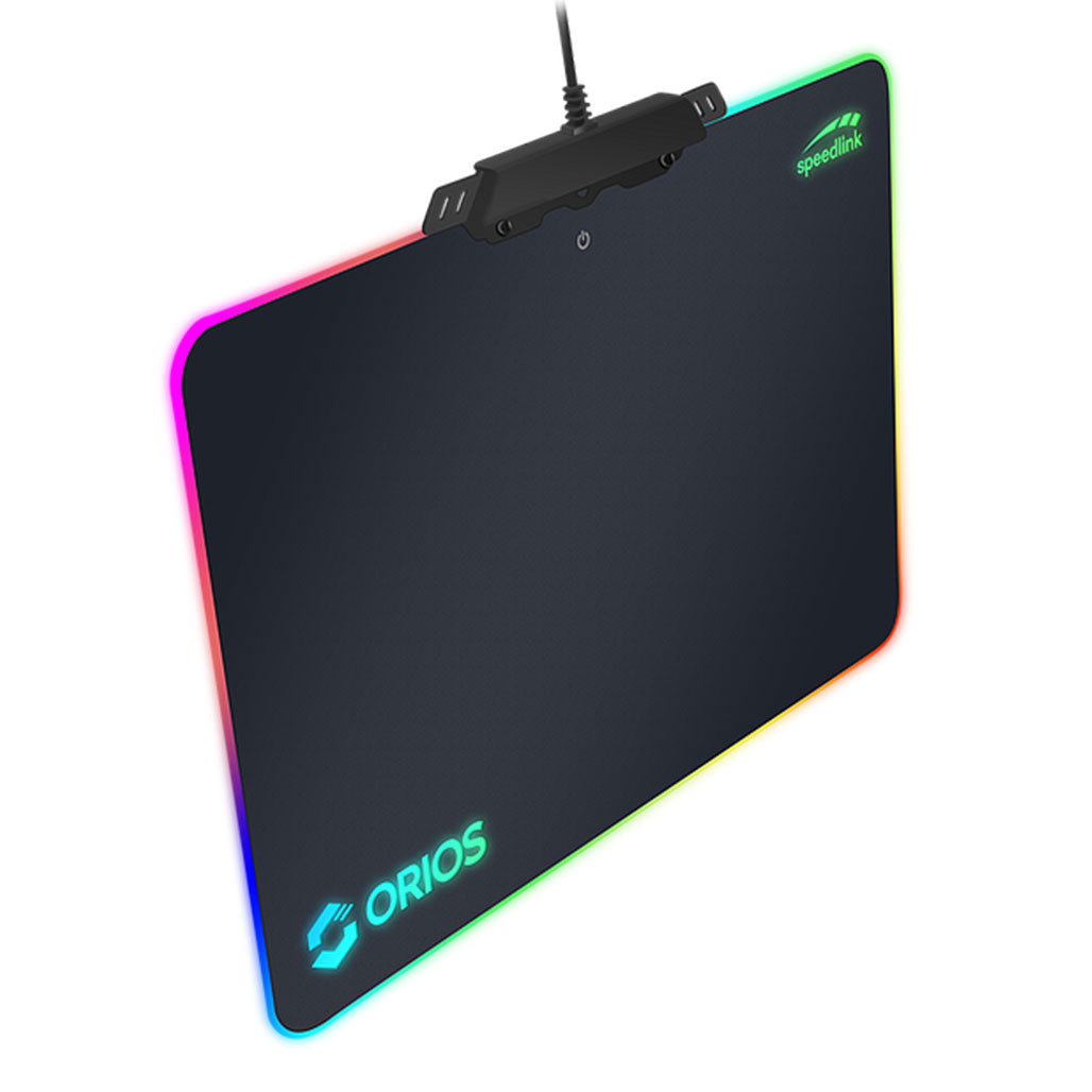 A Photo Of SpeedLink Orios RGB Gaming MousePad - Black