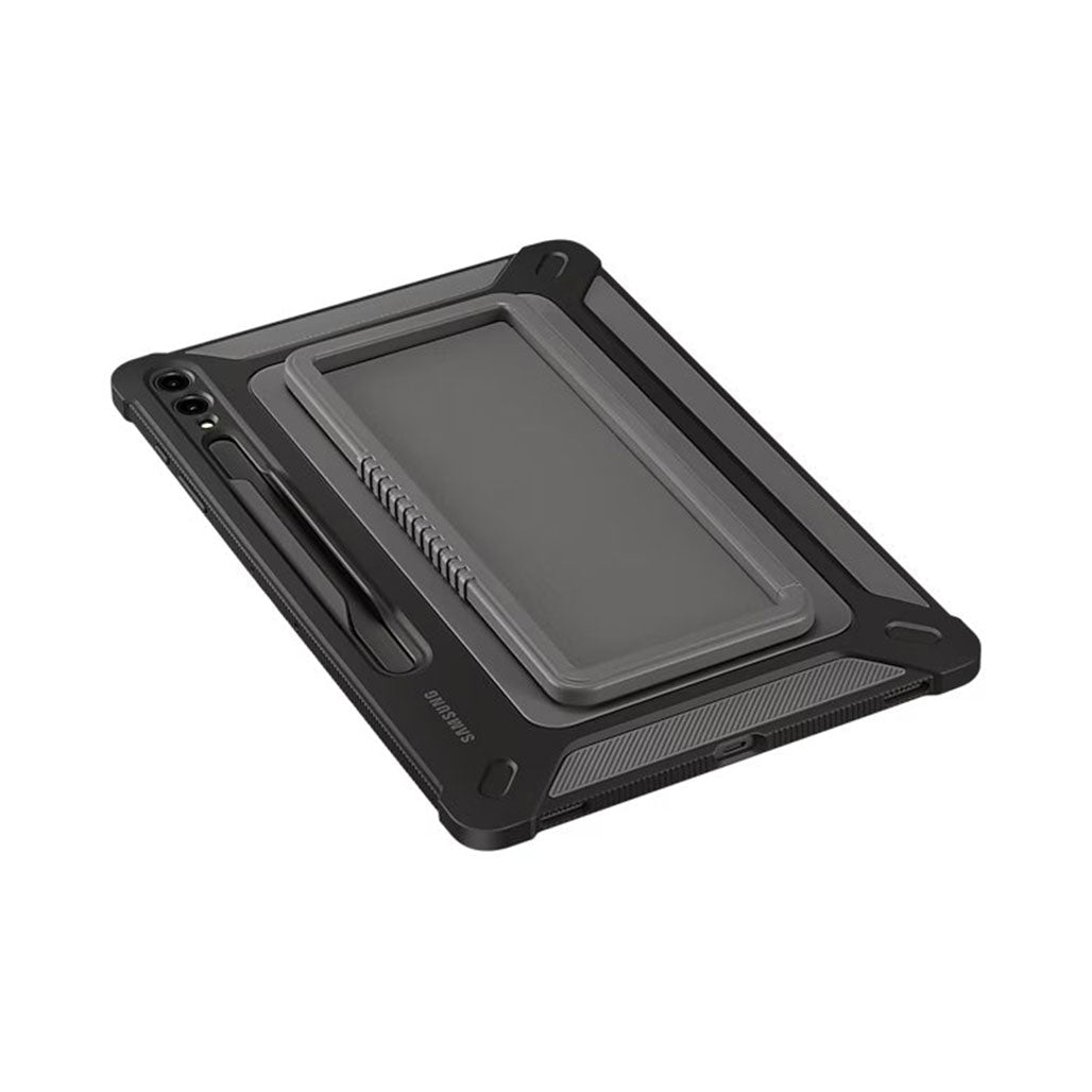 A Photo Of Samsung Outdoor Cover for Galaxy Tab S9+ – Rugged Protection with Versatile Stand and S Pen Holder