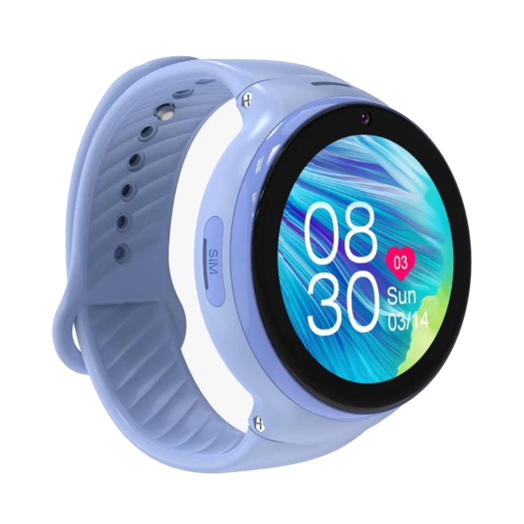 A Photo Of Porodo Kids 4G Smart Watch - Android OS With Whatsapp - Blue