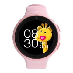 A Photo Of Porodo Kids 4G Smart Watch - Android OS With Whatsapp - Pink
