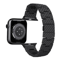 Pitaka Retro Aramid Carbon Fiber Watch Band For Apple Watch | 40mm-41mm-42mm-44mm-45mm-49mm