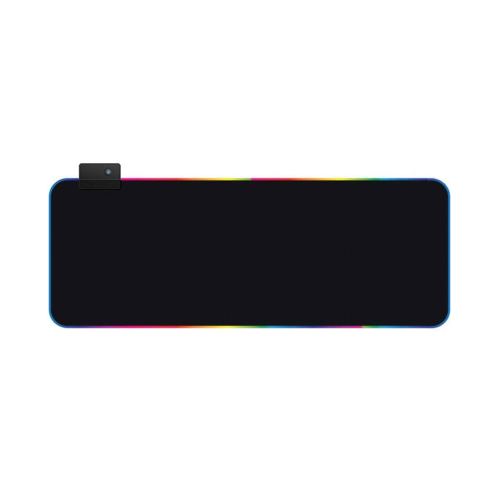 A Photo Of Porodo PDX111-BK Gaming RGB Mousepad