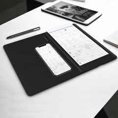 A Photo Of Porodo PD-SWNB-BK Smart Writing Notebook with Pen - Gray