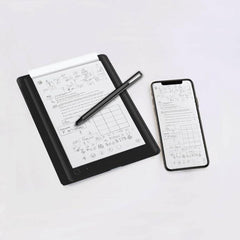 A Photo Of Porodo PD-SWNB-BK Smart Writing Notebook with Pen - Gray