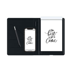 A Photo Of Porodo PD-SWNB-BK Smart Writing Notebook with Pen - Gray