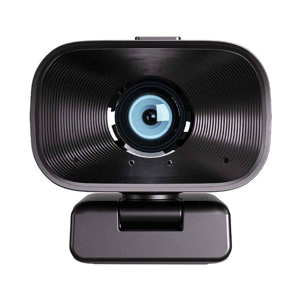 A Photo Of Powerology 1080P FHD Conference Webcam with Tripod, Dual MIC, and AI Noise Reduction