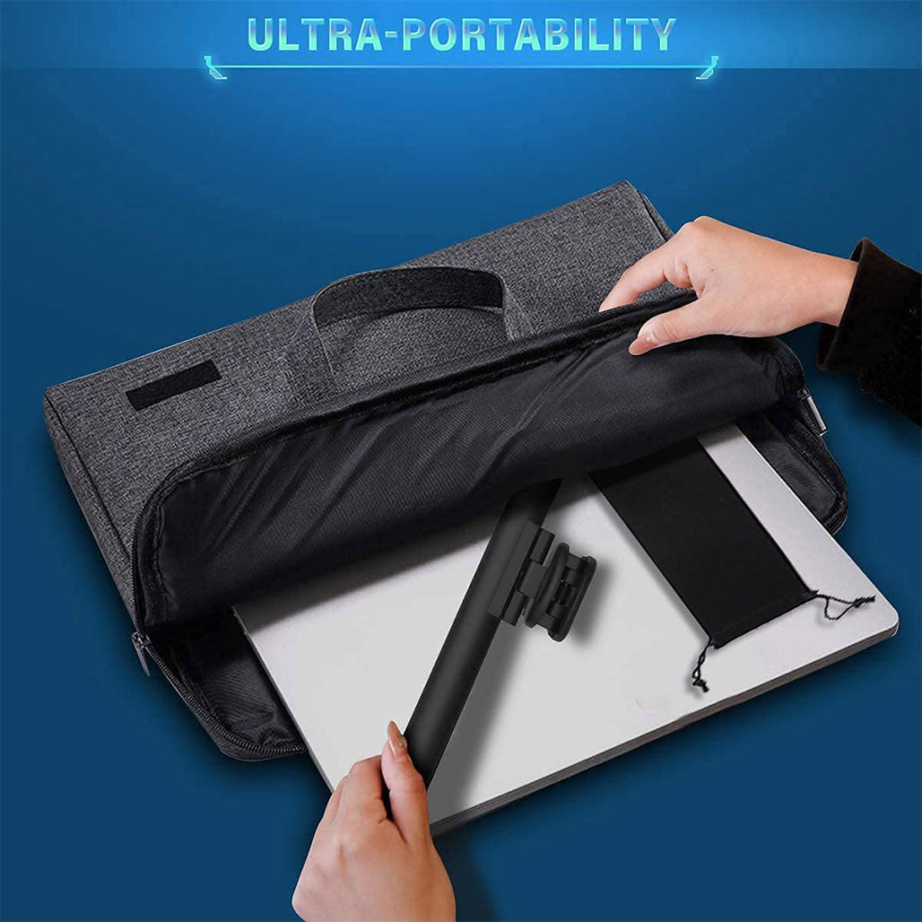 A Photo Of Quntis LED Screen Lamp for Laptops – Anti-Glare, Flicker-Free, USB-Powered Monitor Light with Adjustable Brightness and Color Modes