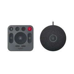 A Photo Of Logitech Rally Plus (1xCamera, 2xSpeaker, 2xMic, Table & Display Hub)