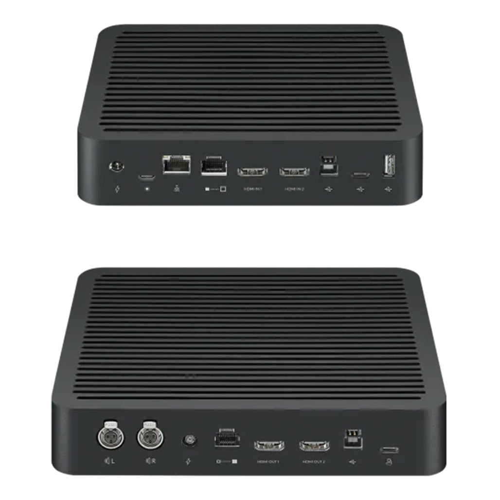 A Photo Of Logitech Rally Plus (1xCamera, 2xSpeaker, 2xMic, Table & Display Hub)