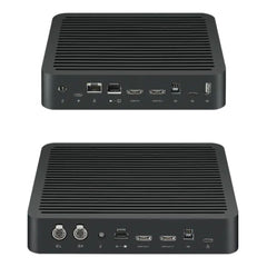 A Photo Of Logitech Rally Plus (1xCamera, 2xSpeaker, 2xMic, Table & Display Hub)