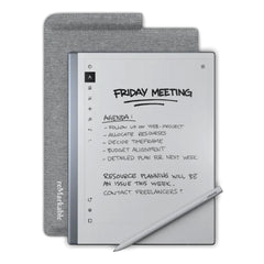 A Photo Of reMarkable 2 Folio Case - Gray Premium Leather Protection