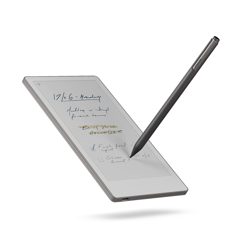 A Photo Of reMarkable Paper Pro Move with Marker Plus