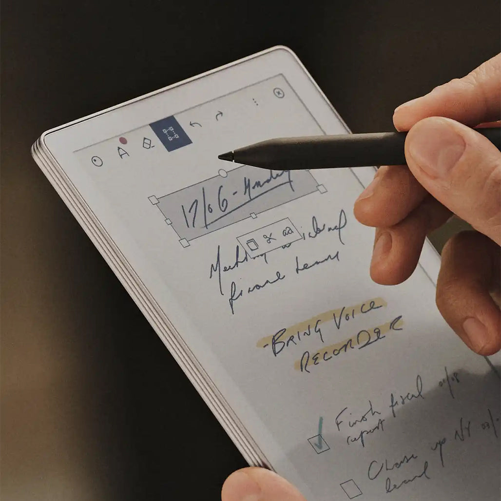 A Photo Of reMarkable Paper Pro Move with Marker Plus