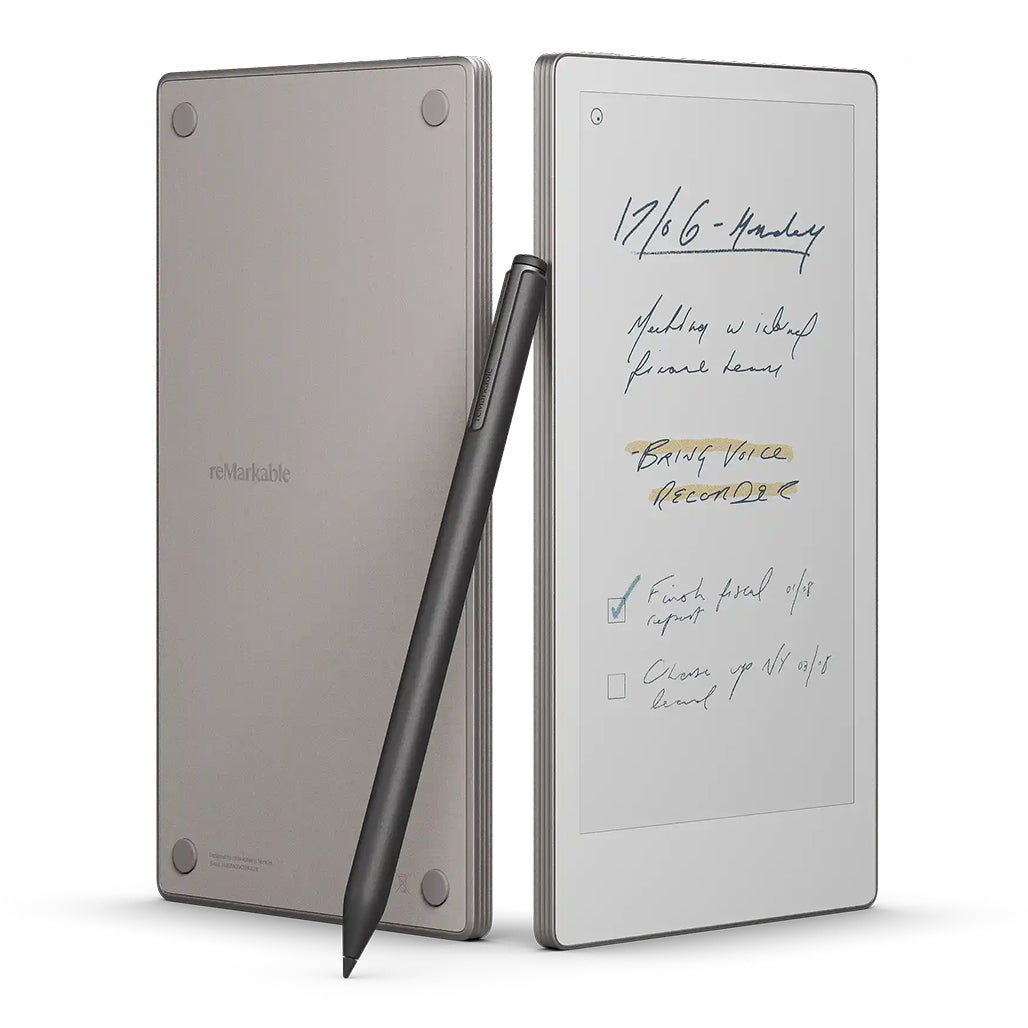 A Photo Of reMarkable Paper Pro Move with Marker Plus