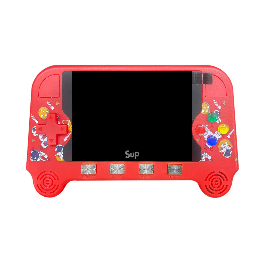 A Photo Of SUP Retro Classic Game Console F3 | 400-in-1 Handheld Console with 5-Inch HD Screen, Joystick, TV Connection Support