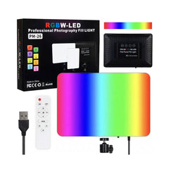 A Photo Of RGBW-LED PM-26 Professional Photography Fill Light – Adjustable LED Light with Remote Control for Video & Photo