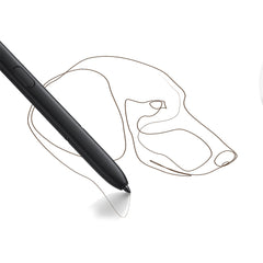A Photo Of Samsung Galaxy S23 Ultra S Pen – Phantom Black | Precision Stylus with Bluetooth Control