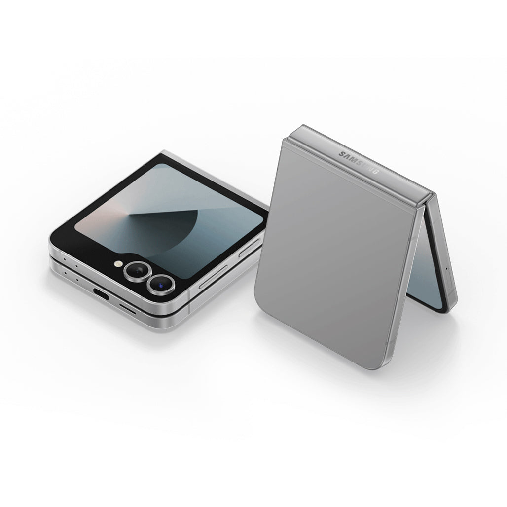 A Photo Of Samsung Galaxy Z Flip 6 - 12GB RAM | AI-Powered Flex Window, 50MP Camera, Sleek Foldable Design