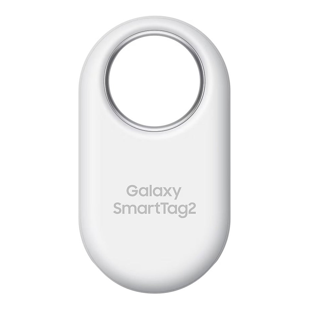 A Photo Of Samsung Galaxy SmartTag2 White - 1 Pack | Advanced Tracking with Long Battery Life | EI-T5600BWEGEU
