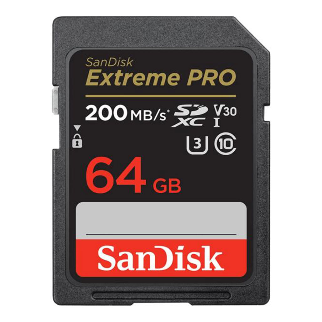 A Photo Of SanDisk Extreme PRO SDXC UHS-I Card – High-Speed 4K UHD Video and Burst Mode Performance