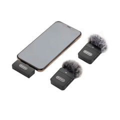 A Photo Of Saramonic Blink 100 B4 Wireless Mic System for iPhone - Dual 2-Person Clip-On with Lightning Receiver