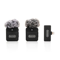 Saramonic Blink 100 B4 Wireless Mic System for iPhone - Dual 2-Person Clip-On with Lightning Receiver