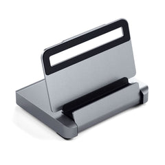 A Photo Of Satechi Aluminum Stand & Hub for iPad Pro - 4K HDMI, USB-C PD Charging, and More